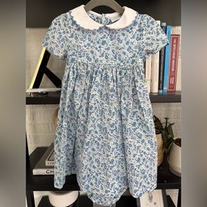 NWT Edgehill Collection Floral Peter Pan Dress 24 mo